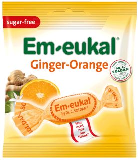 DR. SOLDAN Ginger-Orange sugar-free konfektes, 50 g