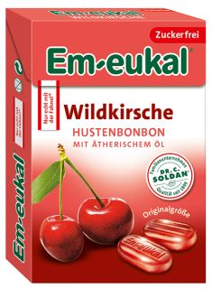 DR. SOLDAN Wild Cherry sugar-free, kastītē konfektes, 50 g