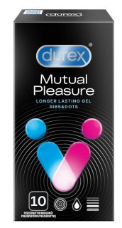 DUREX Mutual Pleasure prezervatīvi, 10 gab.