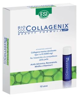 ESI Bio Collagenix Collagen drink 30 ml pudelītes, 10 gab.