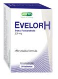 EVELOR H Trans-Resveratrols 200 mg tabletes, 30 gab.