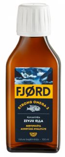 FJORD Omega-3 zivju eļļa, 100 ml