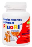 FLUORĪ 220 mg ar apelsīna garšu tabletes, 250 gab.