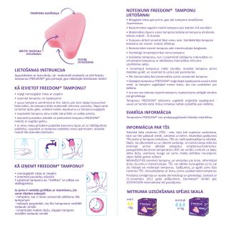 FREEDOM Soft tamponi, 10 gab.