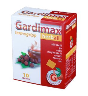 GARDIMAX Termogripp Herbal paciņas, 10 gab.