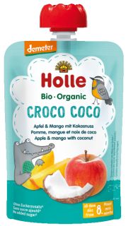 HOLLE Ābolu, mango un kokosriekstu biezenis, 100 g