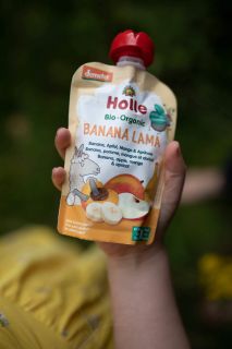 HOLLE Banānu, ābolu un mango biezenis, 100 g