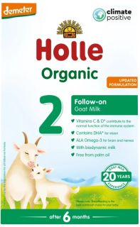 HOLLE Infant Goat Milk Nr. 2 piena maisījums, 400 g