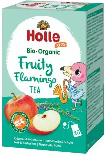 HOLLE Kids Fruity Flamingo 36 g tēja maisiņos, 20 gab.