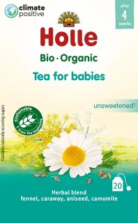 HOLLE Tea for Babies 44 g tēja maisiņos, 20 gab.