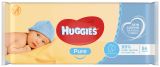 HUGGIES Pure mitrās salvetes, 56 gab.