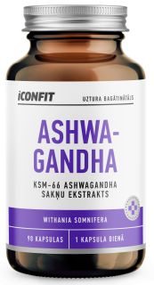 ICONFIT Ashwagandha kapsulas, 90 gab.