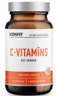 ICONFIT C-Vitamin kapsulas, 90 gab.