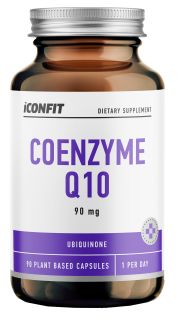 ICONFIT Coenzyme Q10 90 mg kapsulas, 90 gab.