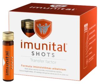 IMUNITAL SHOTS ampulas, 20 gab.