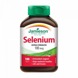 JAMIESON Selenium 100 mcg tabletes, 100 gab.