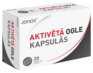 JONAX Aktivētā Ogle kapsulas, 20 gab.