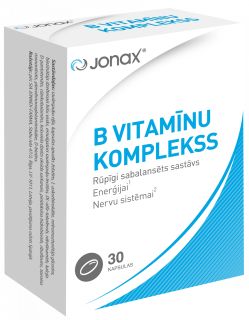 JONAX B vitamīnu komplekss kapsulas, 30 gab.