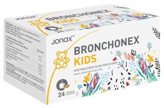 JONAX Bronchonex Kids tēja maisiņos, 24 gab.