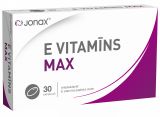 JONAX E Vitamīns MAX kapsulas, 30 gab.