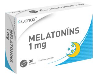 JONAX Melatonīns 1mg kapsulas, 30 gab.