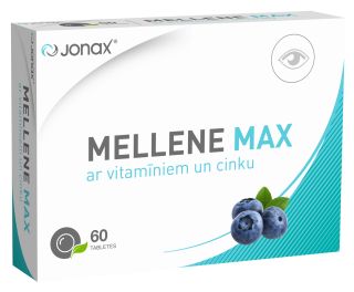 JONAX Mellene Max tabletes, 60 gab.