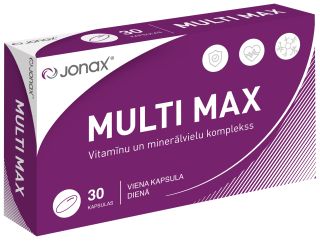 JONAX Multi Max kapsulas, 30 gab.