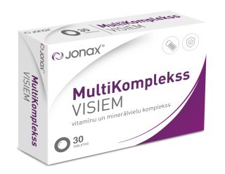 JONAX MULTIKOMPLEKSS VISIEM tabletes, 30 gab.