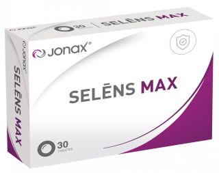 JONAX Selēns Max tabletes, 30 gab.