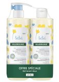 KLORANE Bebe Gentle Cleansing (500 ml) mazgāšanās želeja, 2 gab.