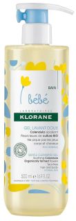 KLORANE Bebe Gentle Cleansing mazgāšanās želeja, 500 ml