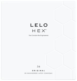 LELO HEX Original prezervatīvi, 36 gab.