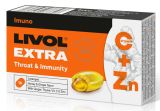 LIVOL EXTRA Throat & Immunity Ginger-Honey pastilas, 16 gab.