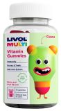 LIVOL Multi Vitamīnu (ogu/augļu) želejas lācīši, 75 gab.