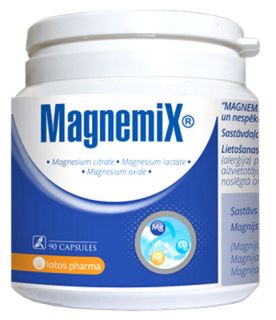 MAGNEMIX kapsulas, 90 gab.