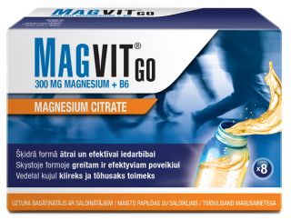 MAGVIT Go 300 mg (30 ml) pudelītes, 8 gab.