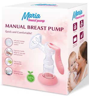 MARIA Breast Pump manuālais piena pumpis, 1 gab.