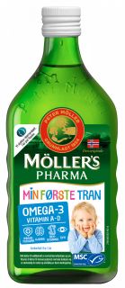 MOLLERS Baby mana pirmā zivju eļļa šķidrums, 250 ml