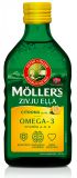 MOLLERS zivju eļļa (citronu garša), 250 ml