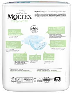 MOLTEX Eco Pure & Nature 5 Junior (11-25 kg) autiņbiksītes, 25 gab.