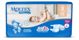 MOLTEX Premium Comfort 2 Mini (3-6 kg) autiņbiksītes, 42 gab.