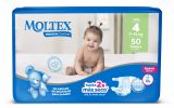 MOLTEX Premium Comfort 4 Maxi (9-15 kg) autiņbiksītes, 50 gab.