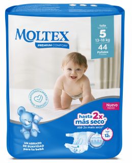 MOLTEX Premium Comfort 5 Junior (13-18 kg) autiņbiksītes, 44 gab.