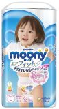 MOONY Airfit L (9-14kg) meiteņu autiņbiksītes, 44 gab.
