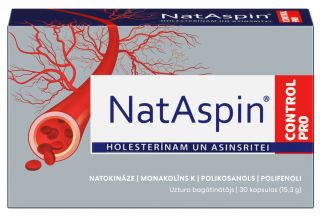 NATASPIN Control Pro kapsulas, 30 gab.