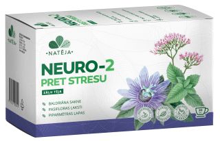 NATĒJA Neuro-2 pret Stresu 1.5 g tēja maisiņos, 20 gab.