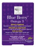 NEW NORDIC Blue Berry Omega 3 kapsulas, 60 gab.