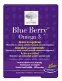 NEW NORDIC Blue Berry Omega 3 kapsulas, 60 gab.