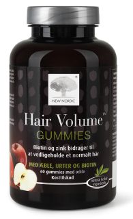 NEW NORDIC Hair Volume Gummies košļājamās pastilas, 60 gab.