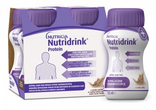 NUTRICIA Nutridrink Protein ar mokas kafijas garšu 125 ml , 4 gab.